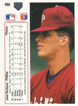 Jose DeJesus  baseball card collectible - Main Image 2