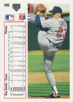 Roy Smith  baseball card collectible - Main Image 2