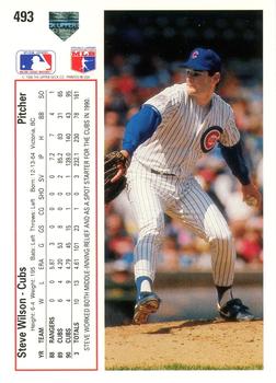 Steve Wilson  baseball card collectible - Main Image 2