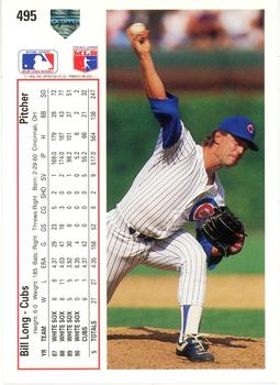 Bill Long  baseball card collectible - Main Image 2