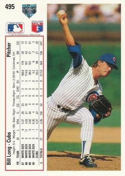 Bill Long  baseball card collectible - Main Image 2