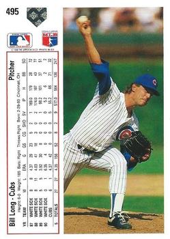 Bill Long  baseball card collectible - Main Image 2