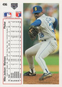 Mike Jackson  baseball card collectible - Main Image 2