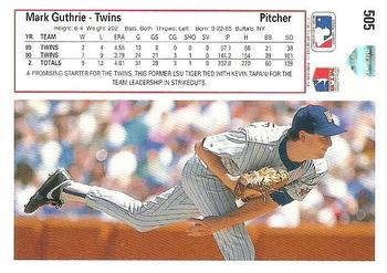 Mark Guthrie  baseball card collectible - Main Image 2