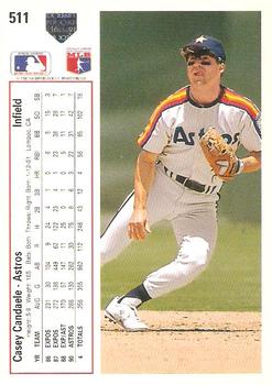 Casey Candaele  baseball card collectible - Main Image 2