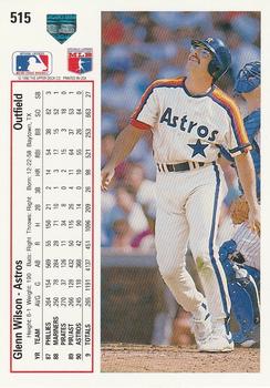 Glenn Wilson  baseball card collectible - Main Image 2