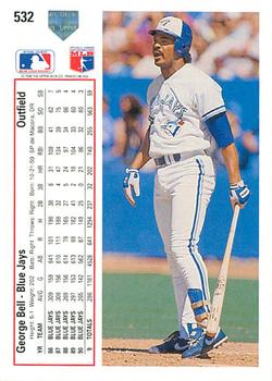 George Bell  baseball card collectible - Main Image 2