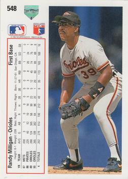 Randy Milligan  baseball card collectible - Main Image 2