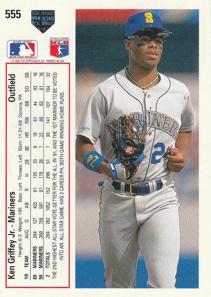 Ken Griffey Jr.  baseball card collectible - Main Image 2