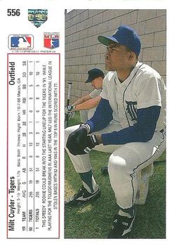 Milt Cuyler  baseball card collectible - Main Image 2