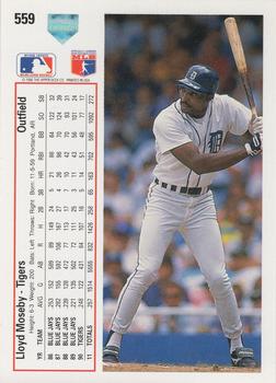 Lloyd Moseby  baseball card collectible - Main Image 2