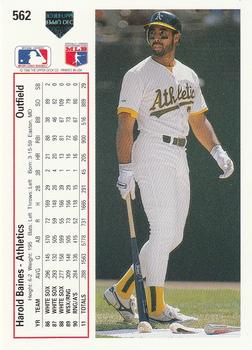 Harold Baines  baseball card collectible - Main Image 2