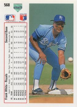 Frank White  baseball card collectible - Main Image 2