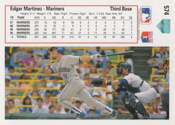 Edgar Martinez  baseball card collectible - Main Image 2