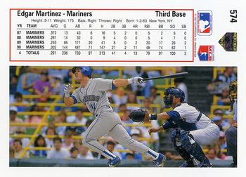 Edgar Martinez  baseball card collectible - Main Image 2