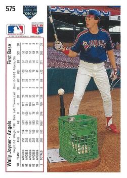 Wally Joyner  baseball card collectible - Main Image 2