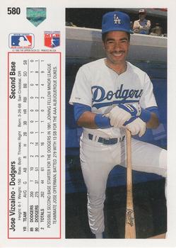 Jose Vizcaino  baseball card collectible - Main Image 2
