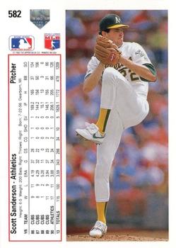 Scott Sanderson  baseball card collectible - Main Image 2