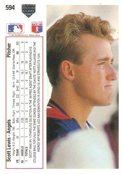 Scott Lewis  baseball card collectible - Main Image 2