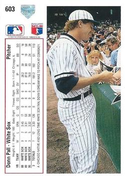 Donn Pall  baseball card collectible - Main Image 2