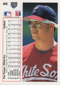 Dan Pasqua  baseball card collectible - Main Image 2