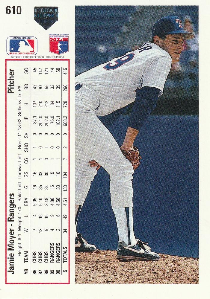 Jamie Moyer  baseball card collectible - Main Image 2