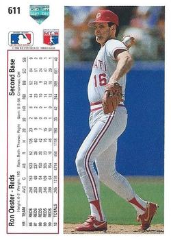 Ron Oester  baseball card collectible - Main Image 2