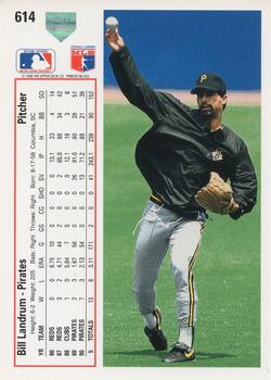 Bill Landrum  baseball card collectible - Main Image 2