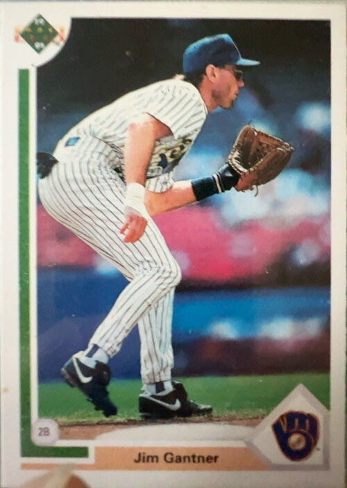 Jim Gantner  baseball card collectible - Main Image 3