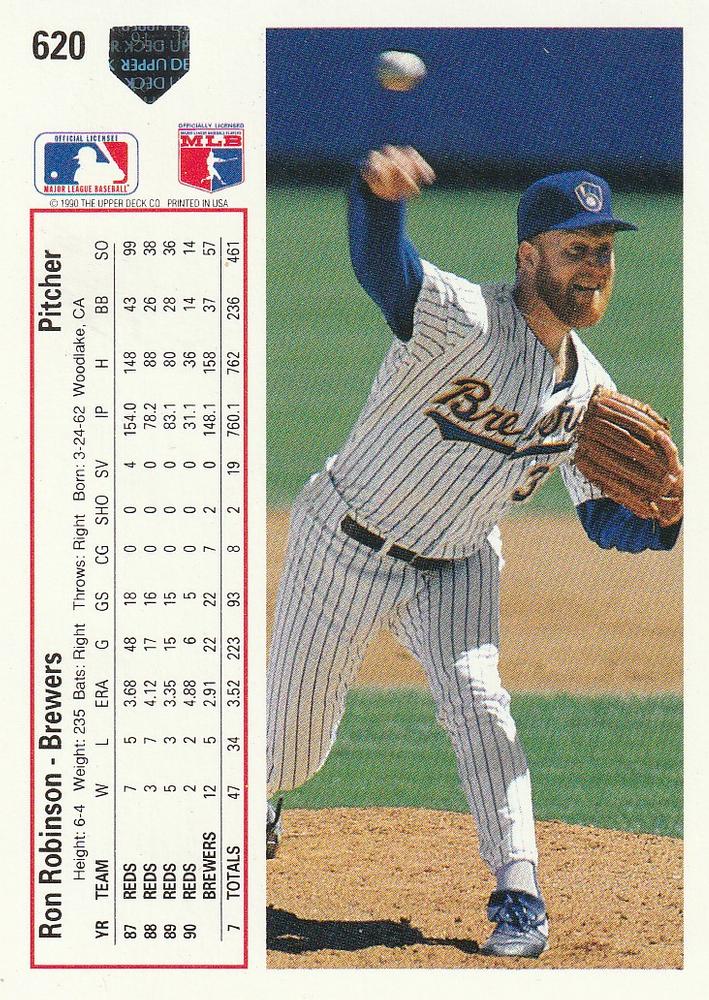 Ron Robinson  baseball card collectible - Main Image 2