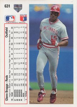 Glenn Braggs  baseball card collectible - Main Image 2