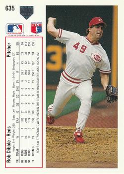 Rob Dibble  baseball card collectible - Main Image 2
