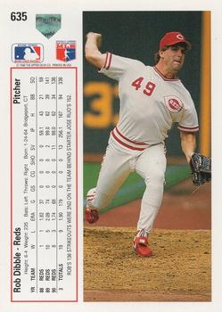 Rob Dibble  baseball card collectible - Main Image 2