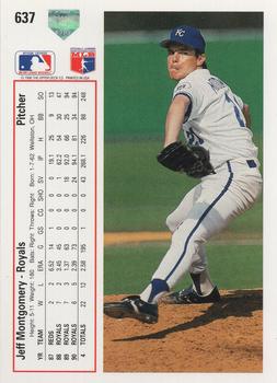 Jeff Montgomery  baseball card collectible - Main Image 2