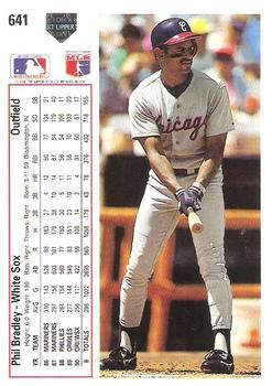 Phil Bradley  baseball card collectible - Main Image 2