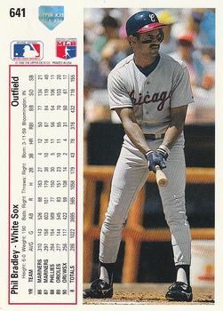 Phil Bradley  baseball card collectible - Main Image 2