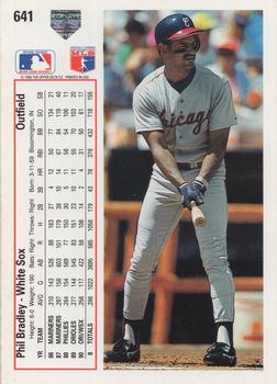 Phil Bradley  baseball card collectible - Main Image 2