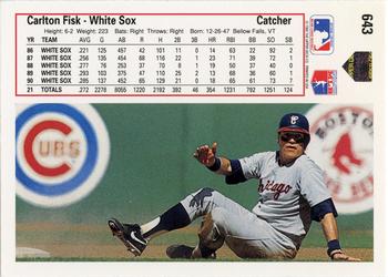 Carlton Fisk  baseball card collectible - Main Image 2