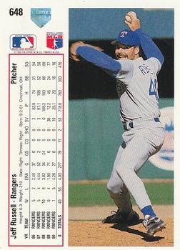 Jeff Russell  baseball card collectible - Main Image 2