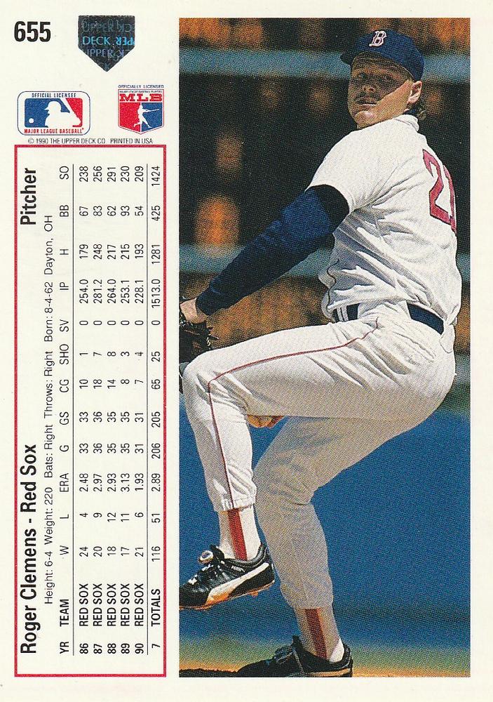 Roger Clemens  baseball card collectible - Main Image 2