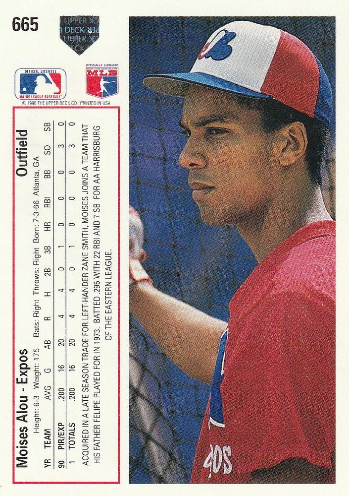 Moises Alou  baseball card collectible - Main Image 2
