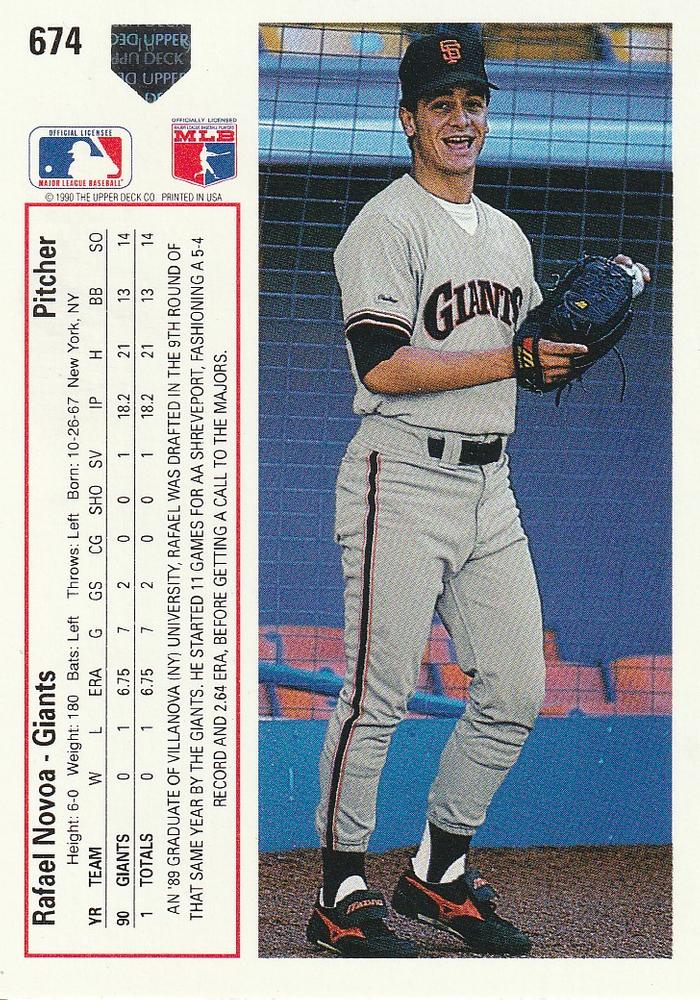 Rafael Novoa  baseball card collectible - Main Image 2