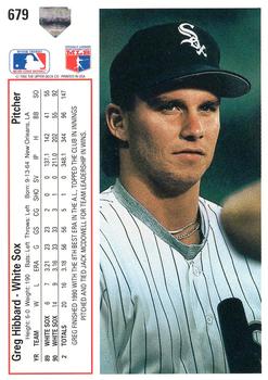 Greg Hibbard  baseball card collectible - Main Image 2