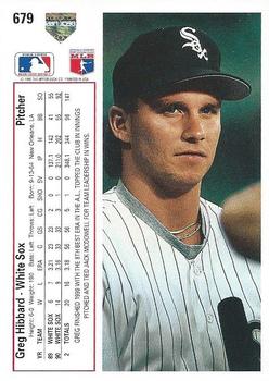 Greg Hibbard  baseball card collectible - Main Image 2