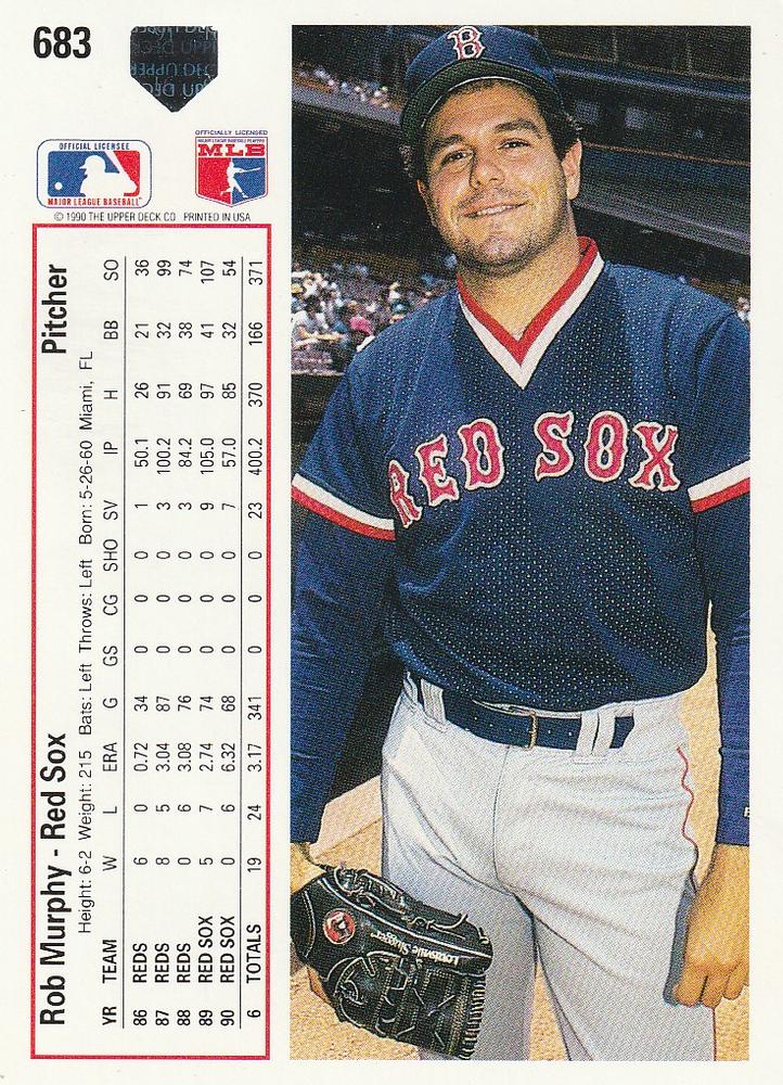 Rob Murphy  baseball card collectible - Main Image 2