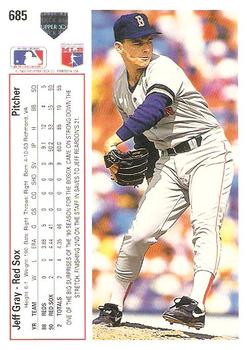 Jeff Gray  baseball card collectible - Main Image 2