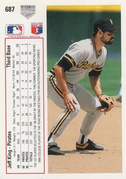 Jeff King  baseball card collectible - Main Image 2