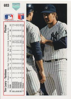 Tim Leary  baseball card collectible - Main Image 2