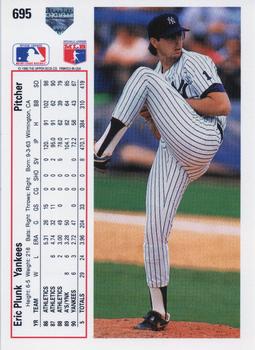 Eric Plunk  baseball card collectible - Main Image 2