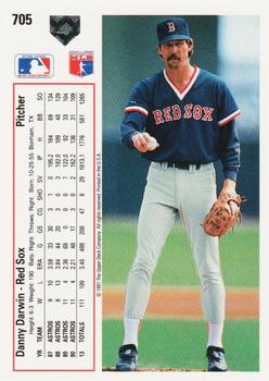 Danny Darwin  baseball card collectible - Main Image 2